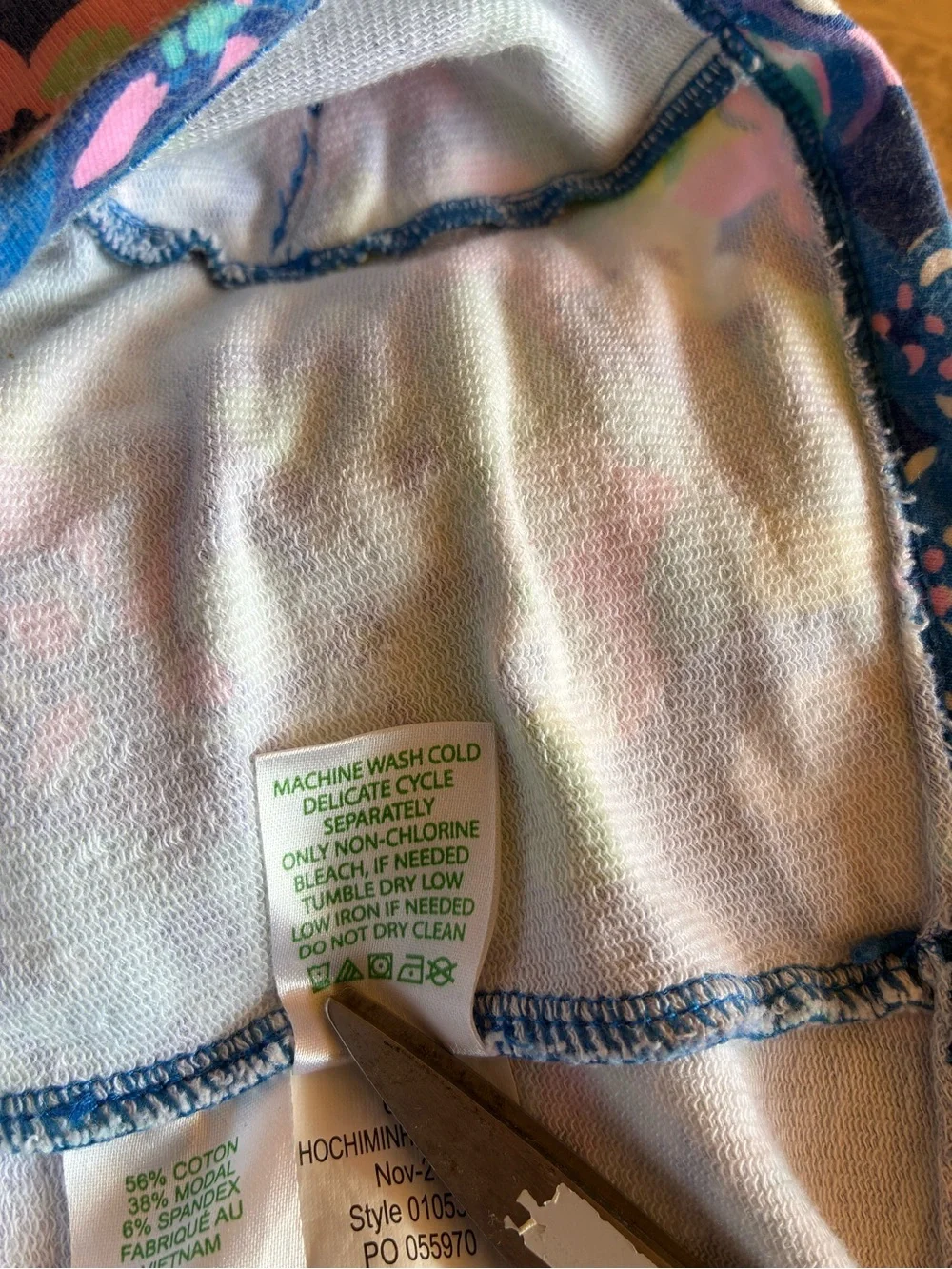 LILY PULITZER Melena UPF 50+ Melena 1/4 zipper Pullover Size Small